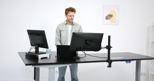 Build Your Adjustable Height Office Desk