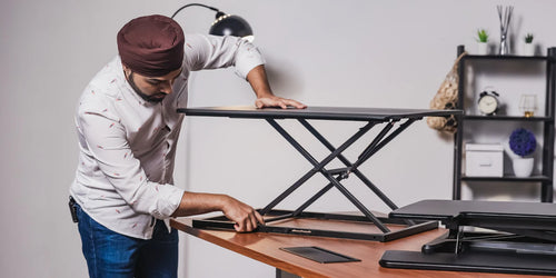 Adjustable Standing Desk Converters with Guaranteed Durability