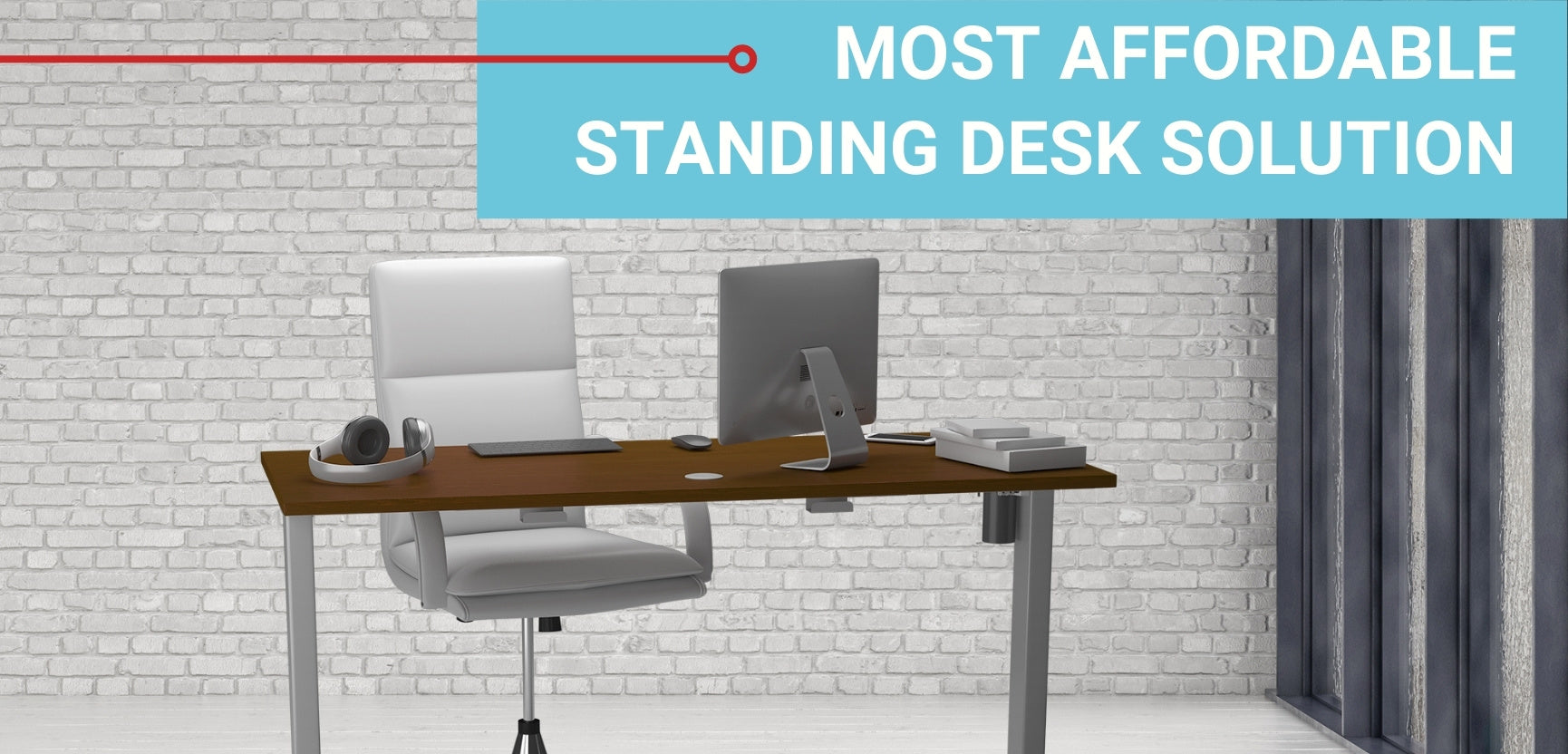 The Economy Ryzer - Our Most Cost-Effective Standing Desk!