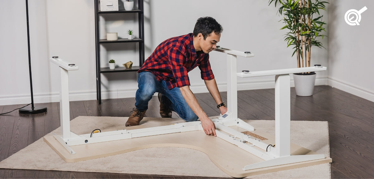 One-Piece Corner Ryzer Tabletop Installation Guide – Progressive Desk ...