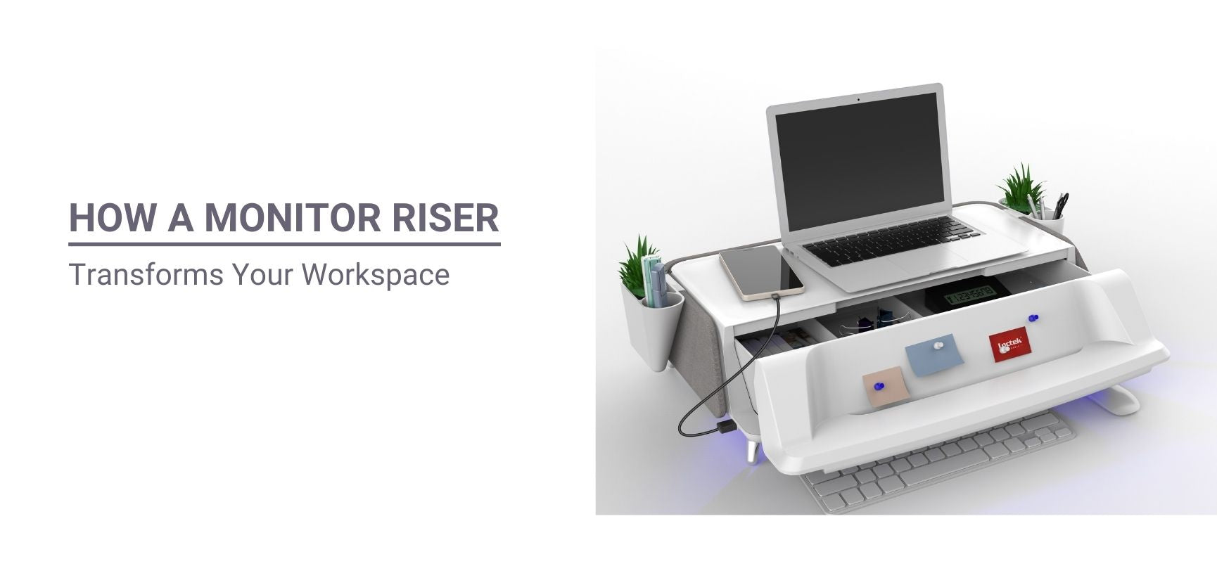 How a Monitor Riser Transforms Your Workspace