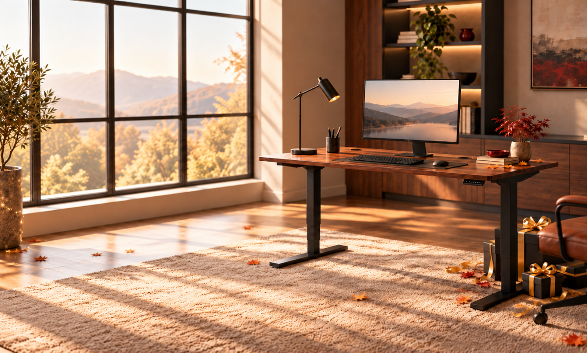 <p> 28% Off + Free Gift with Every Standing Desk!</p>