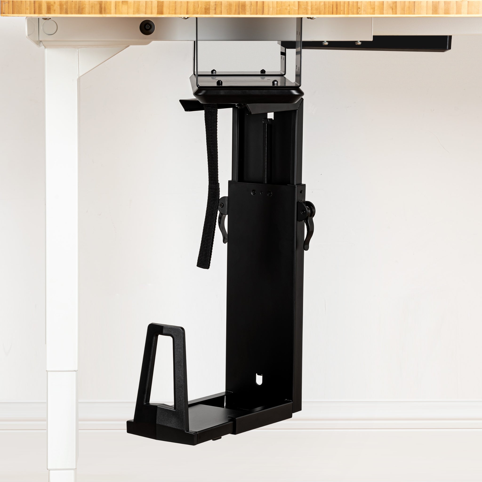 Slide and Swivel CPU Holder – Progressive Desk - Canada