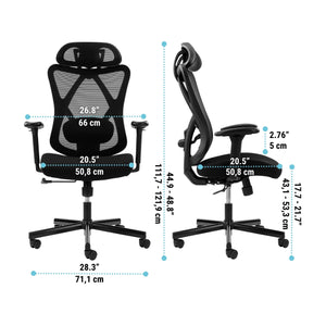 Apex Glyder Chair Infographics #6