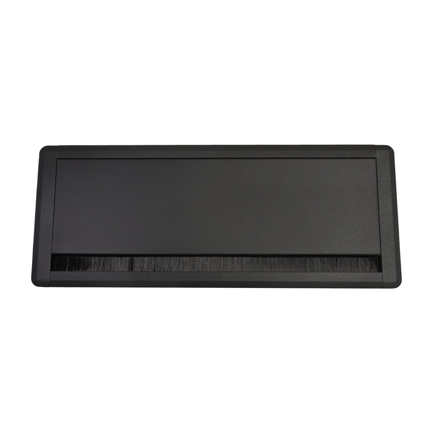 Aluminum Tabletop Grommet w/ Soft Close black
