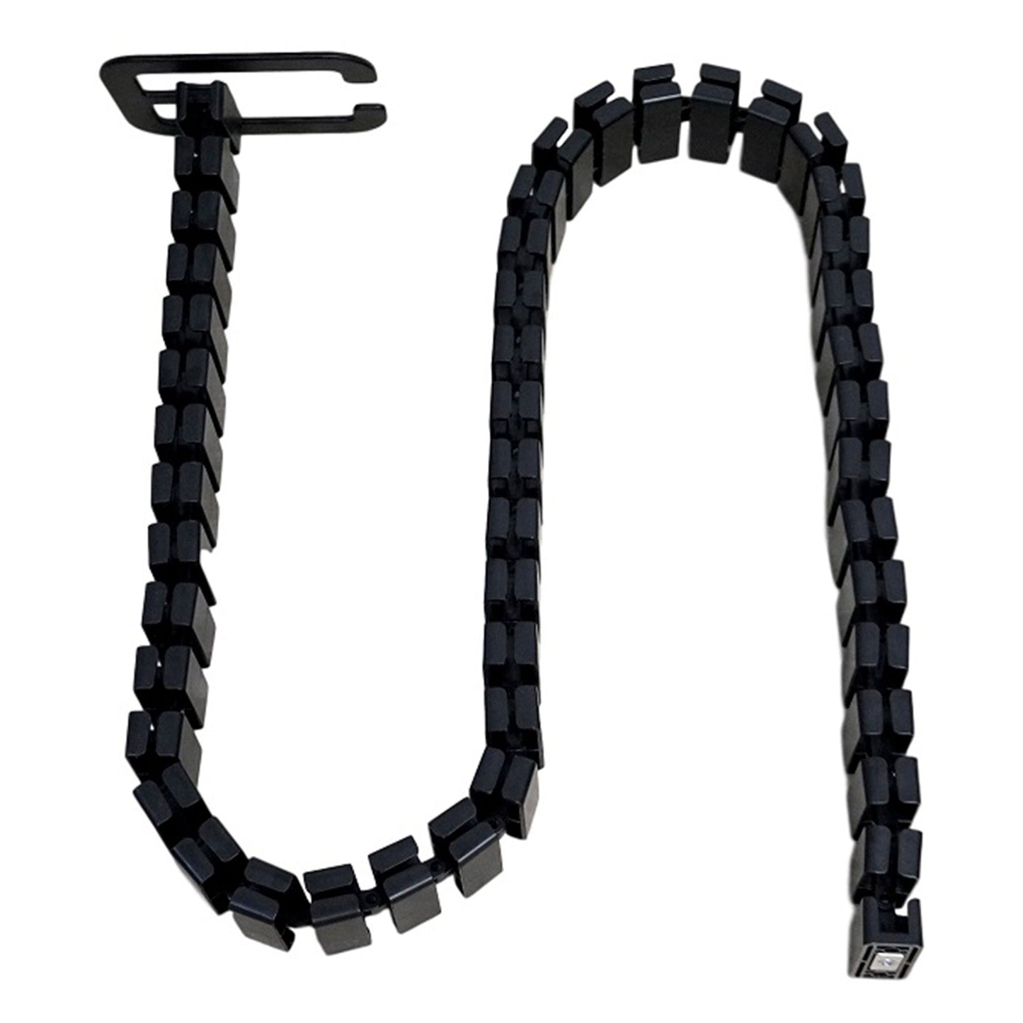 Magnetic Adjustable Cable Management Snake DO-02 Black