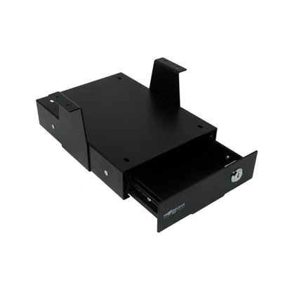Compact Under Desk Drawer with Locking DS-02 Black