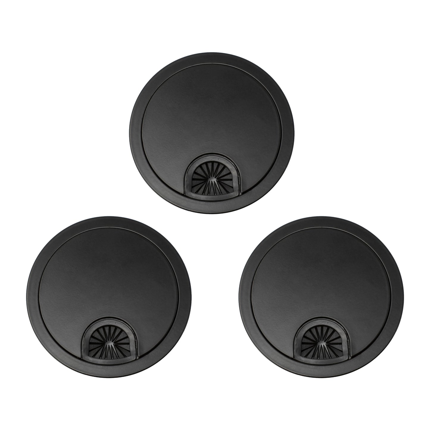 Circular Black Grommets