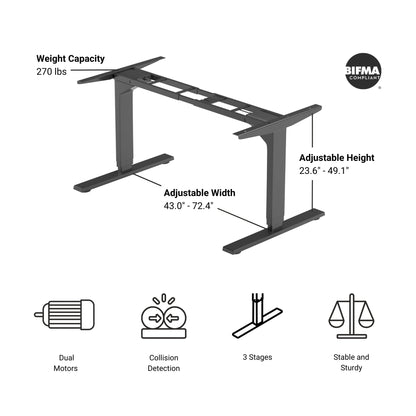 Solo Ryzer Standing Desk frame