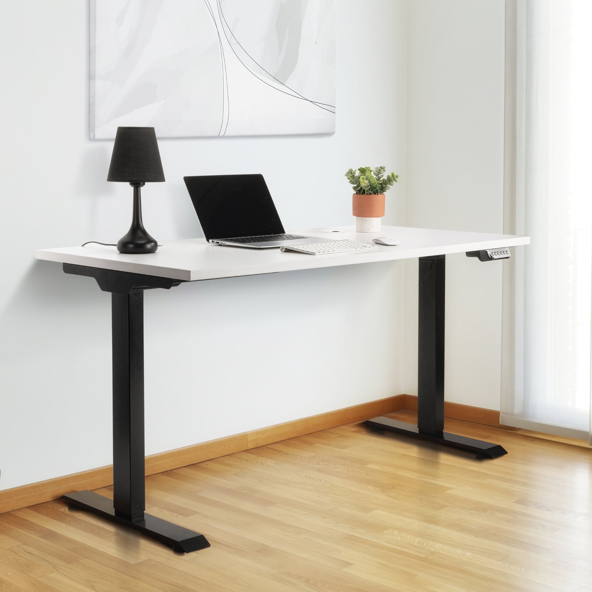 Adjustable Desk Frame - Prime Ryzer Frame - Black or White ...