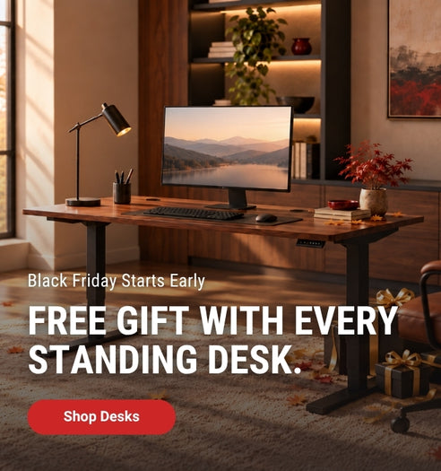 Black Friday Starts Early — 28% off + Free Gift With Every Desk
