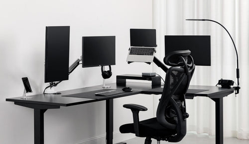 Design studio environment showcasing a range of our ergonomic furniture solutions