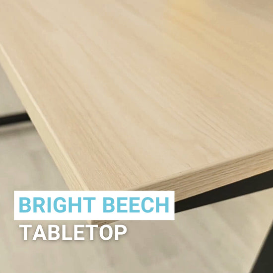 Bright beech tabletop