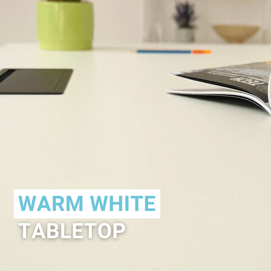 Warm white tabletop