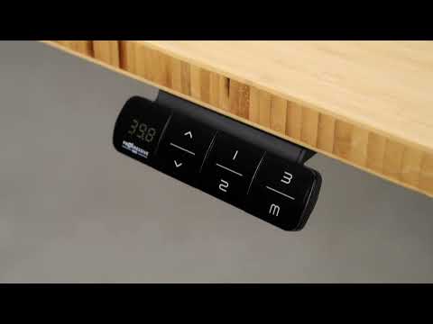 Desk Standing Remote Router Inside Edge Desktop Standing Desk Remote 3 Presets & USB Charging – Progressive Desk - Canada
