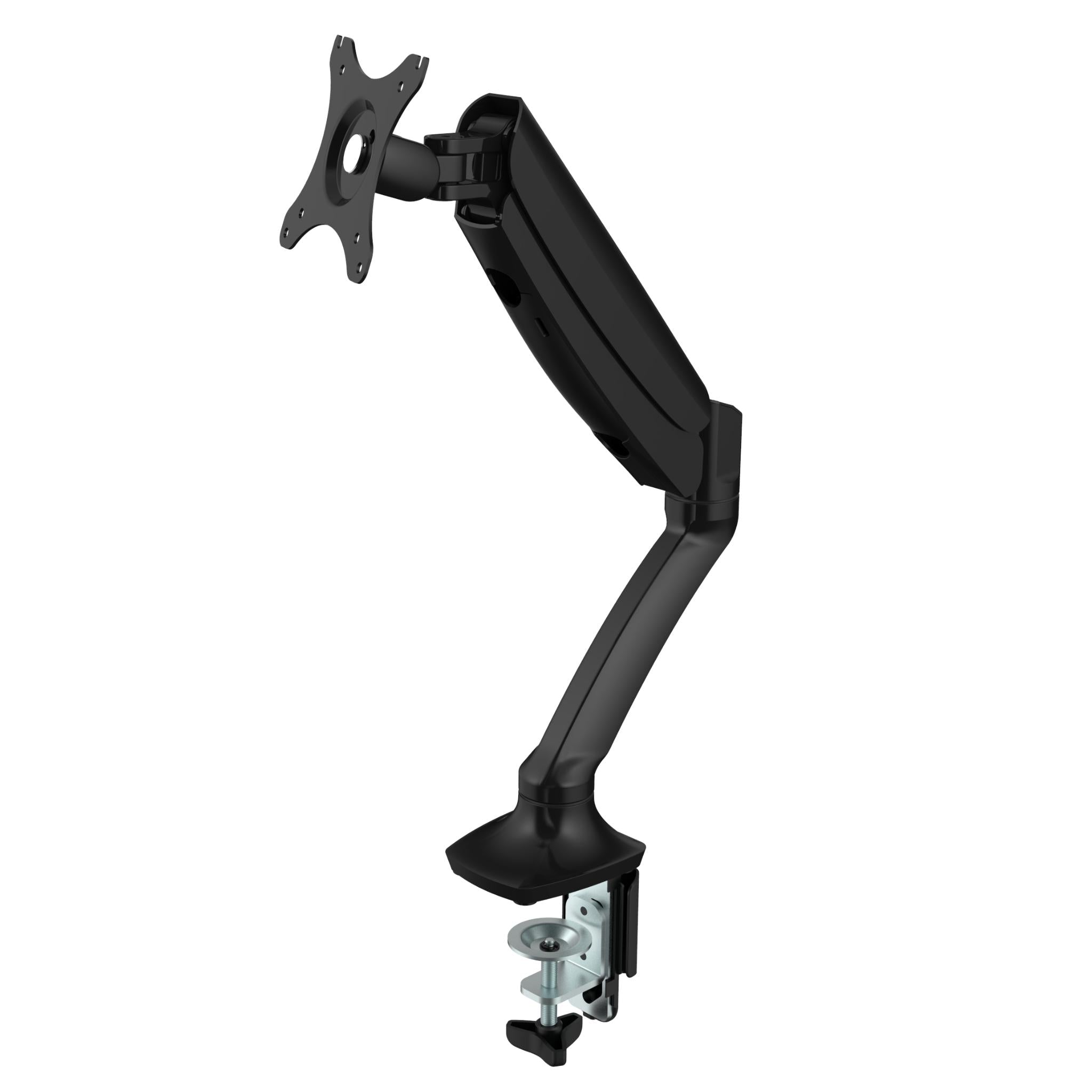 Spring Monitor Holder Single Gas Spring Monitor Stand for Desks Black – Progressive Desk - Canada