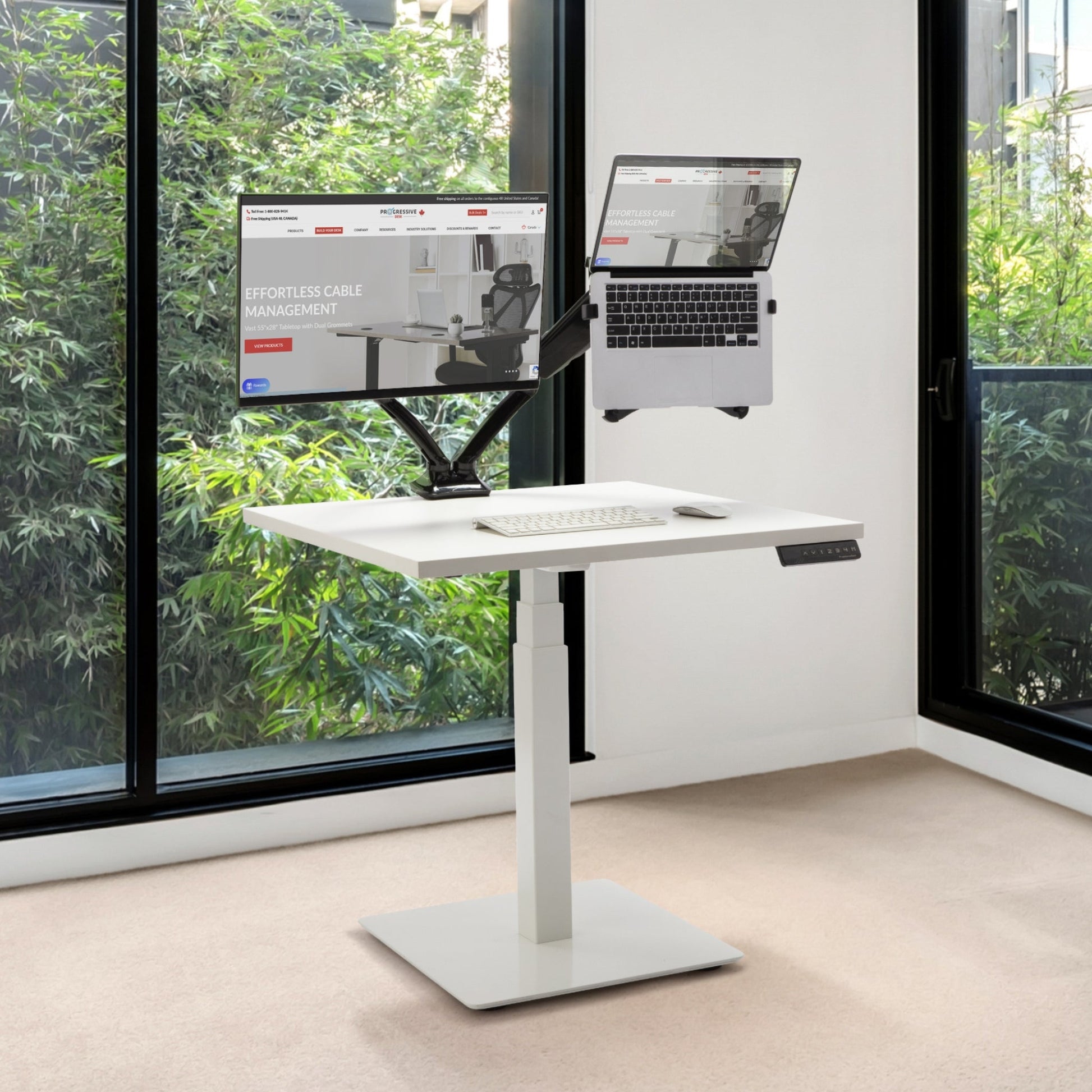 Mini Ryzer, a small standing desk for different locations and