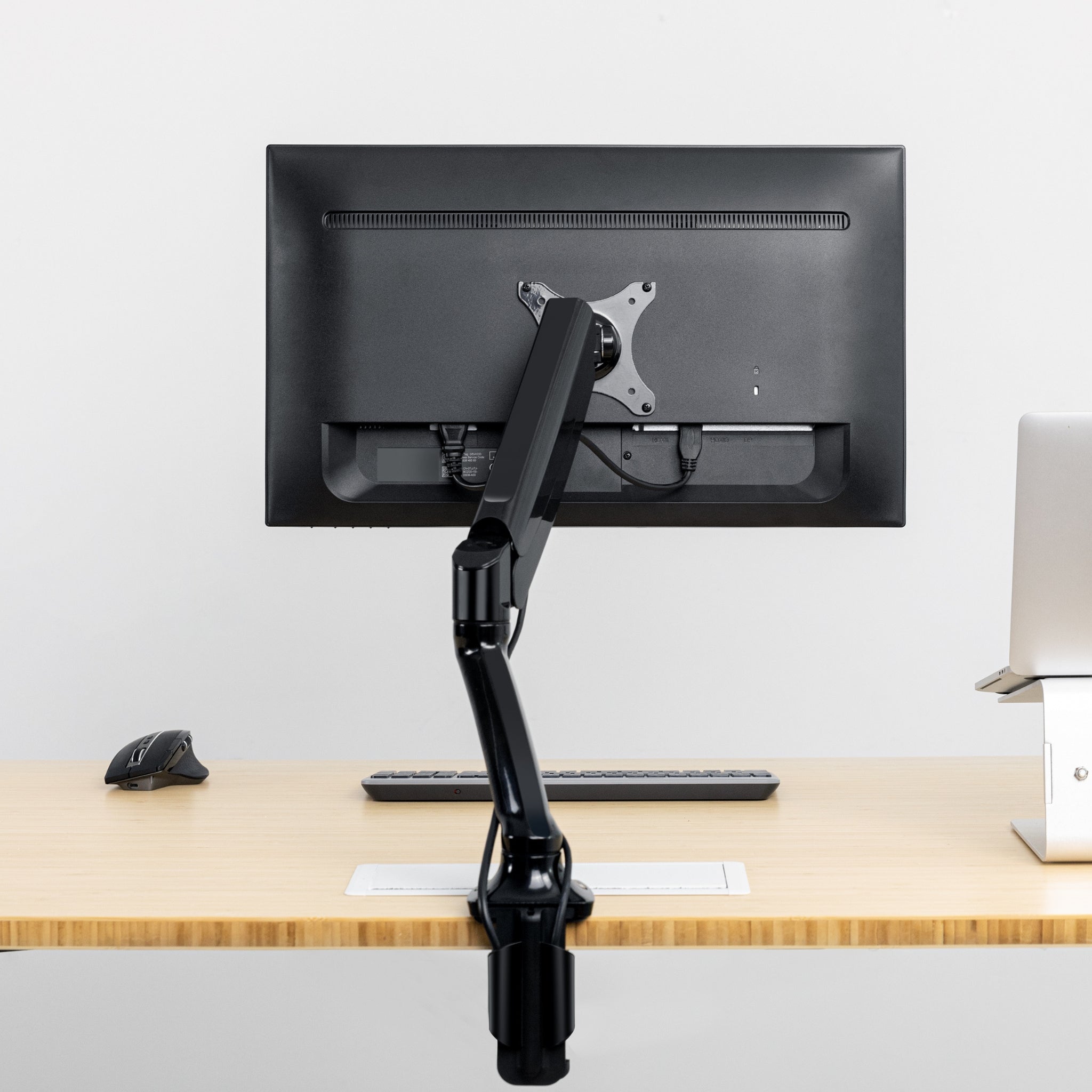 Professional Desk Spring Single Gas Spring Monitor Stand for Desks Black – Progressive Desk - Canada