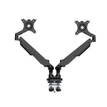 Load image into Gallery viewer, Dual Space-Saving Gas Spring Monitor Stand